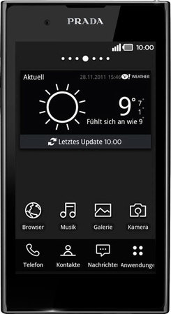 Смартфон LG P940 Prada 3 Black - Курган