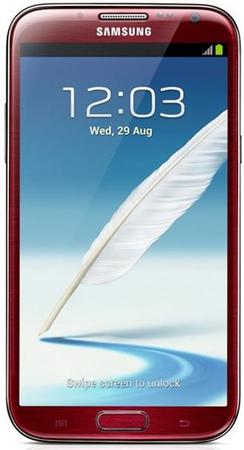 Смартфон Samsung Galaxy Note 2 GT-N7100 Red - Курган