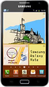Смартфон Samsung Galaxy Note GT-N7000 Blue - Курган